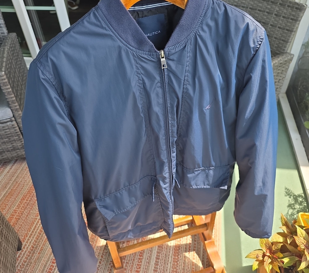 Nautica Mens  Navy Blue Jacket